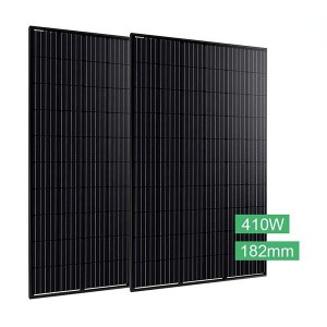 410W Black solar panel