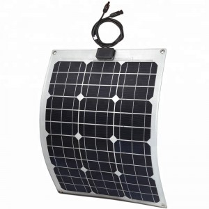 Flexible Solar Panel 50W Mono Crystalline Thin Film Solar Panel