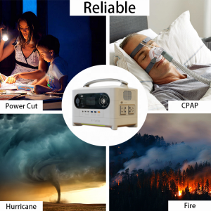 Portable Power Station Generator Camping with Solar Panel